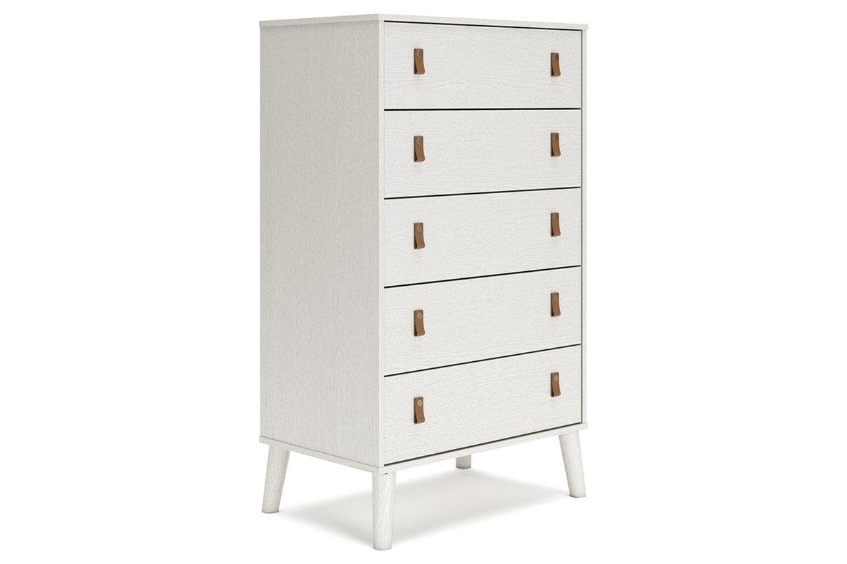 Aprilyn White Chest of Drawers by Ashley at Eve Furniture