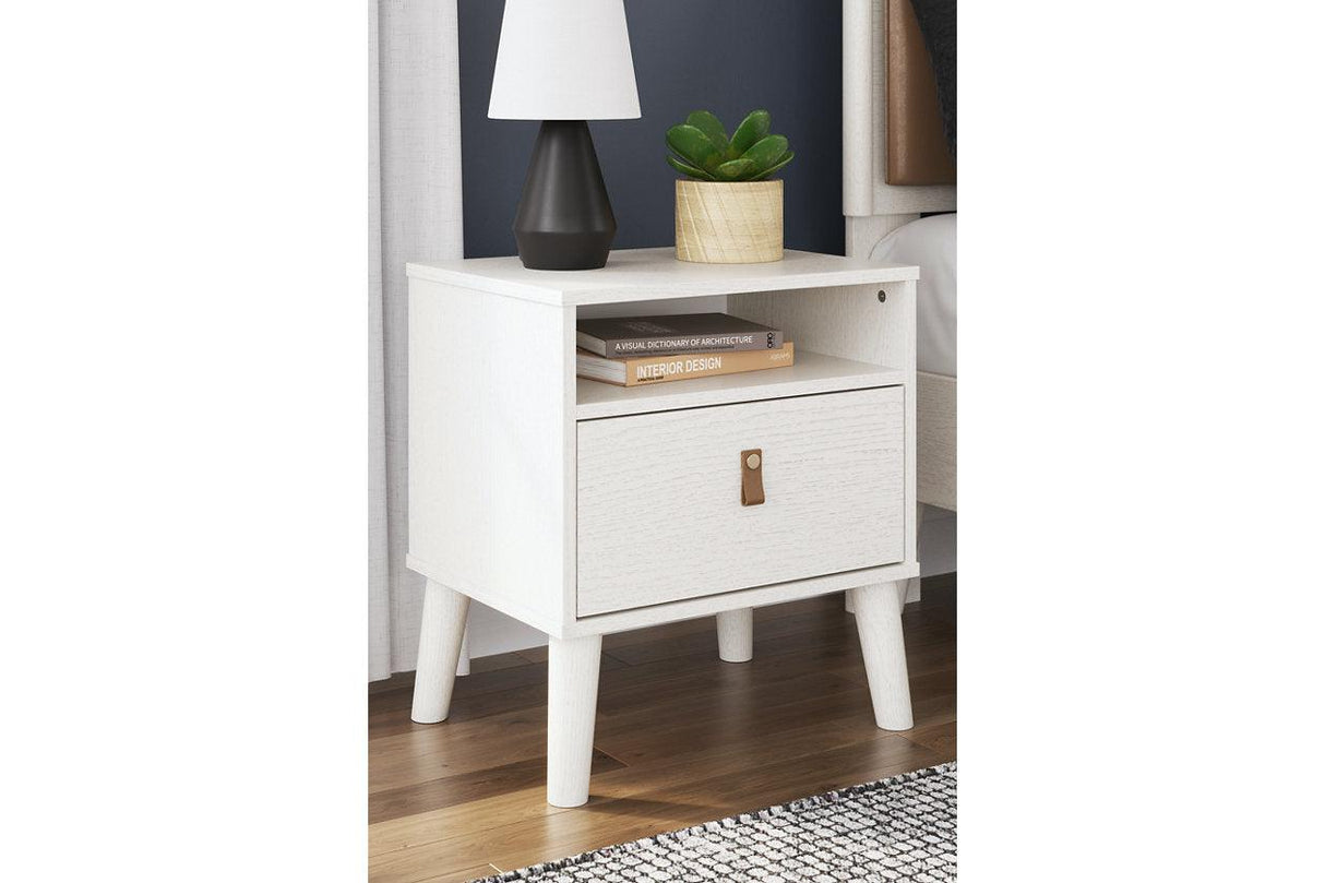 Aprilyn White Nightstand by Ashley at Eve Furniture