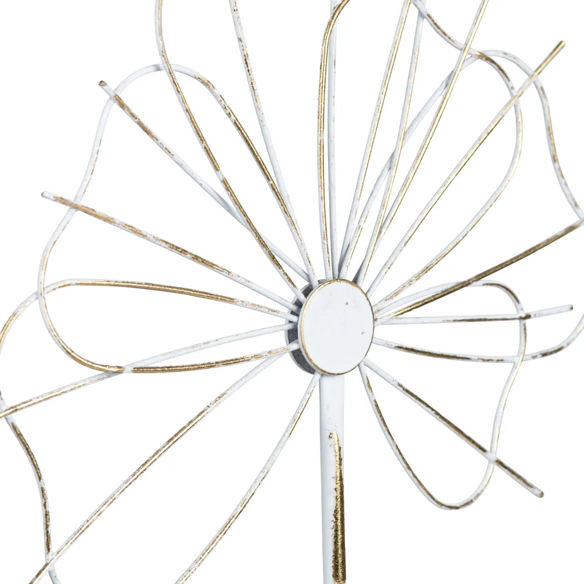 Arabello White/Gold Wall Art (Set Of 4) by Crestview at Eve Furniture
