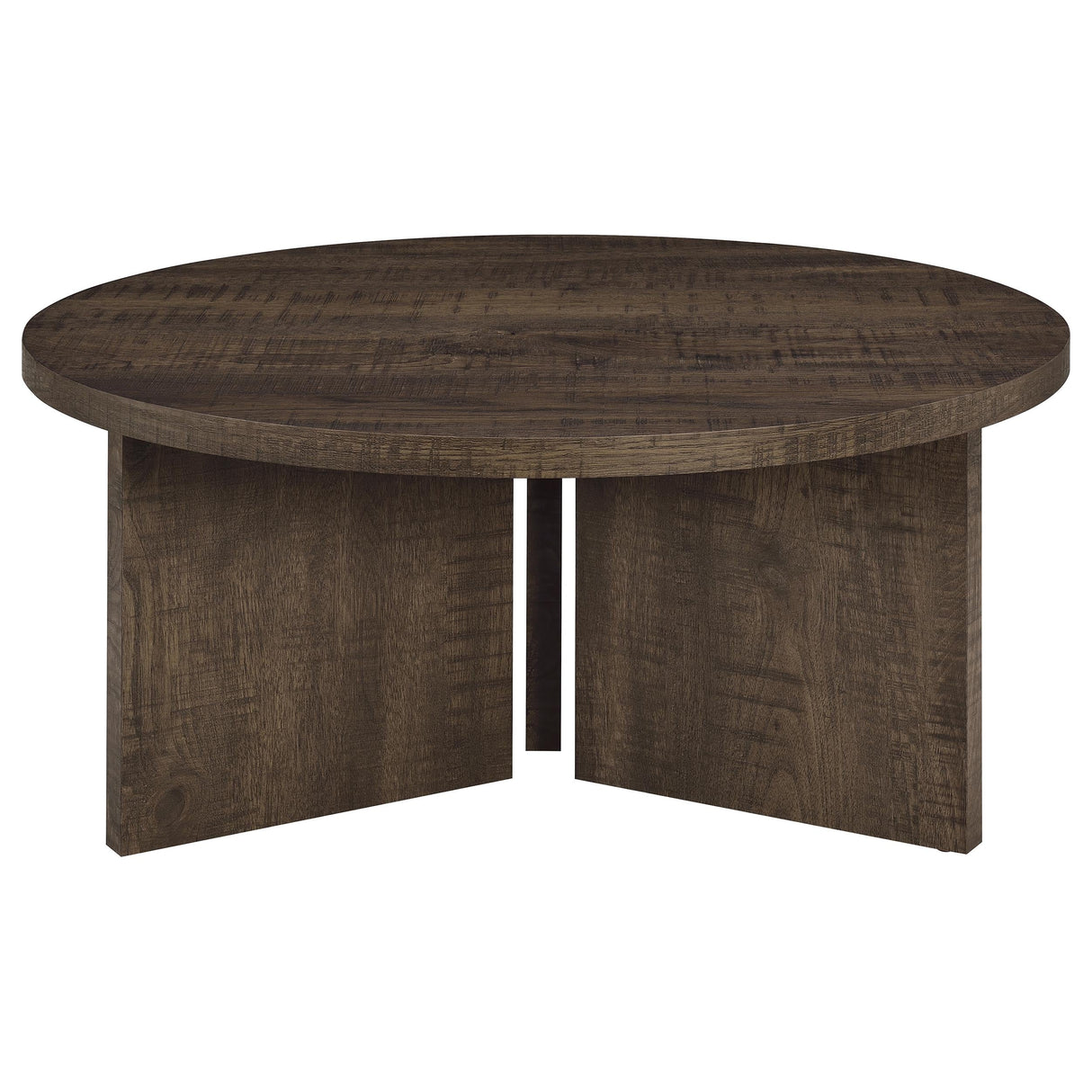 Aragon Dark Rustic Mango Coffee Table by Coaster at Eve Furniture