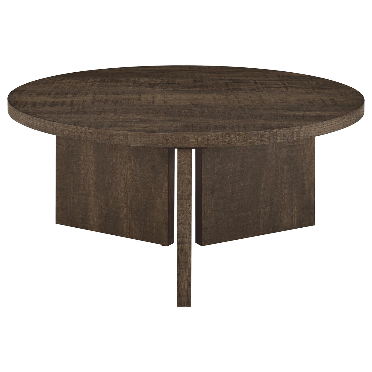 Aragon Dark Rustic Mango Coffee Table by Coaster at Eve Furniture