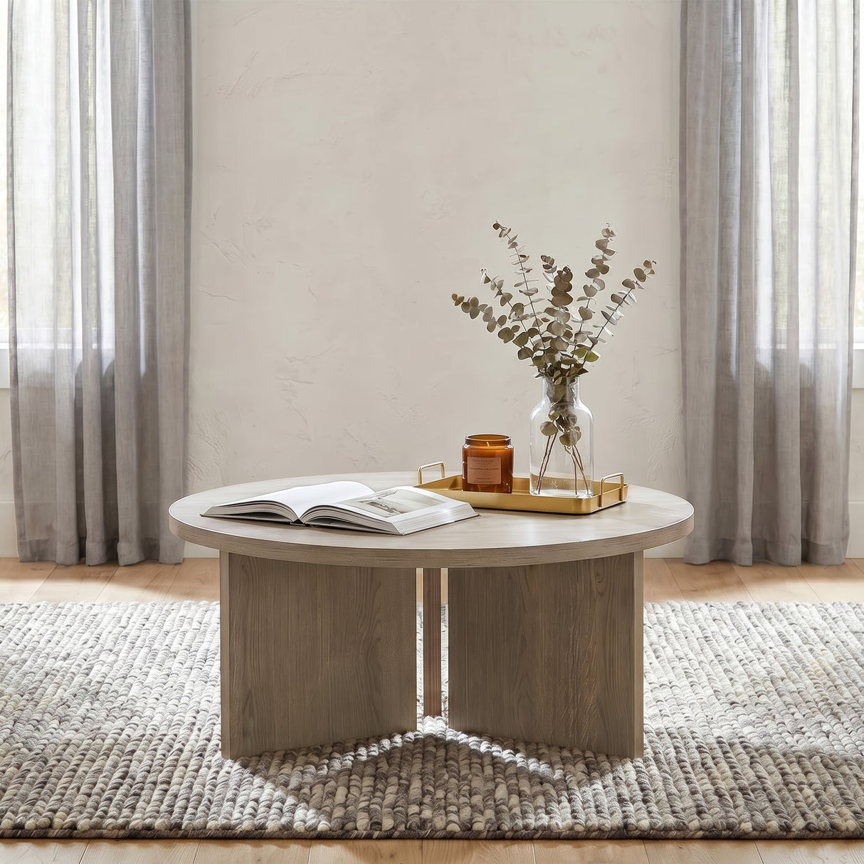 Aragon Latte Coffee Table by Coaster at Eve Furniture