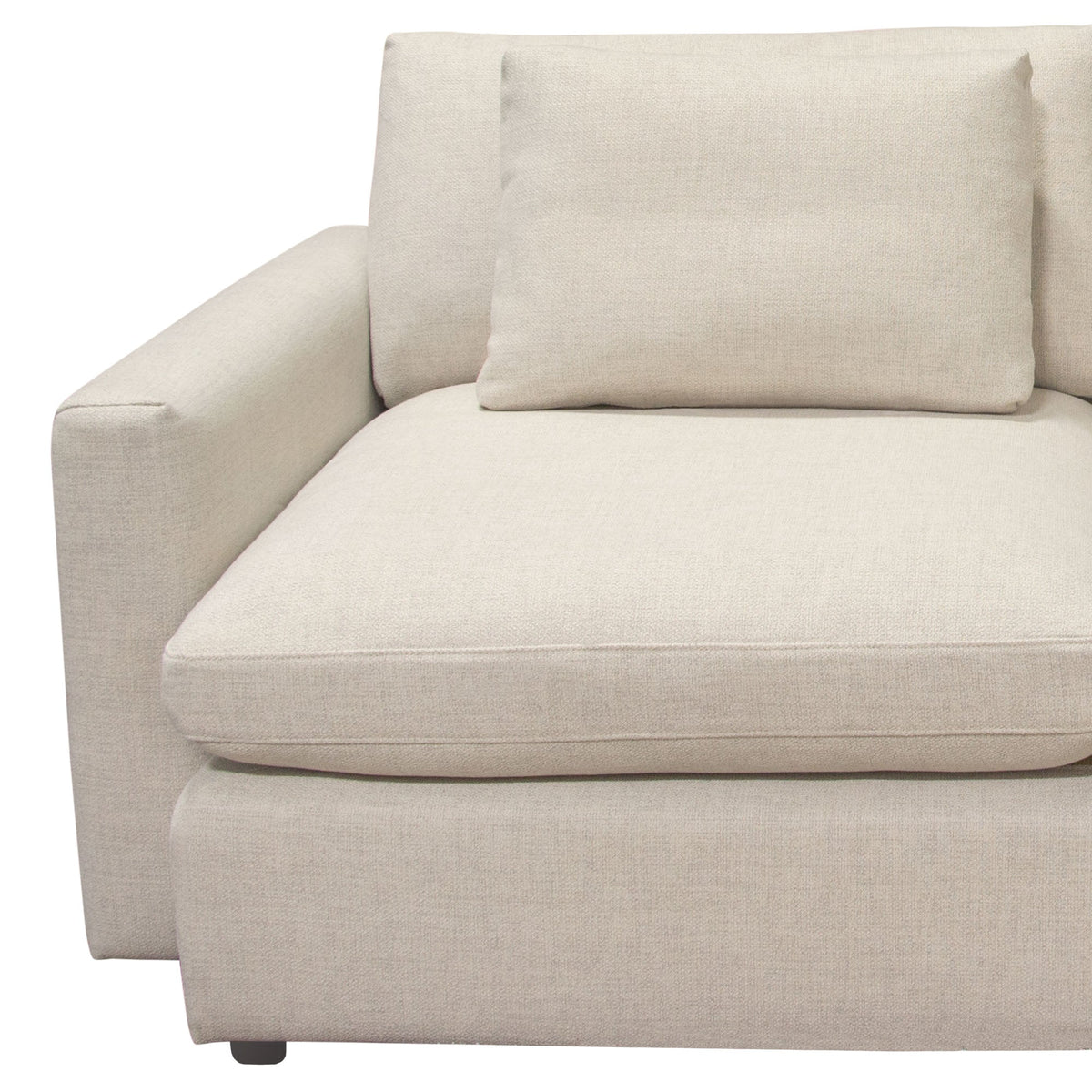 Arcadia Cream 3pc Corner Sectional by Diamond Sofa at Eve Furniture