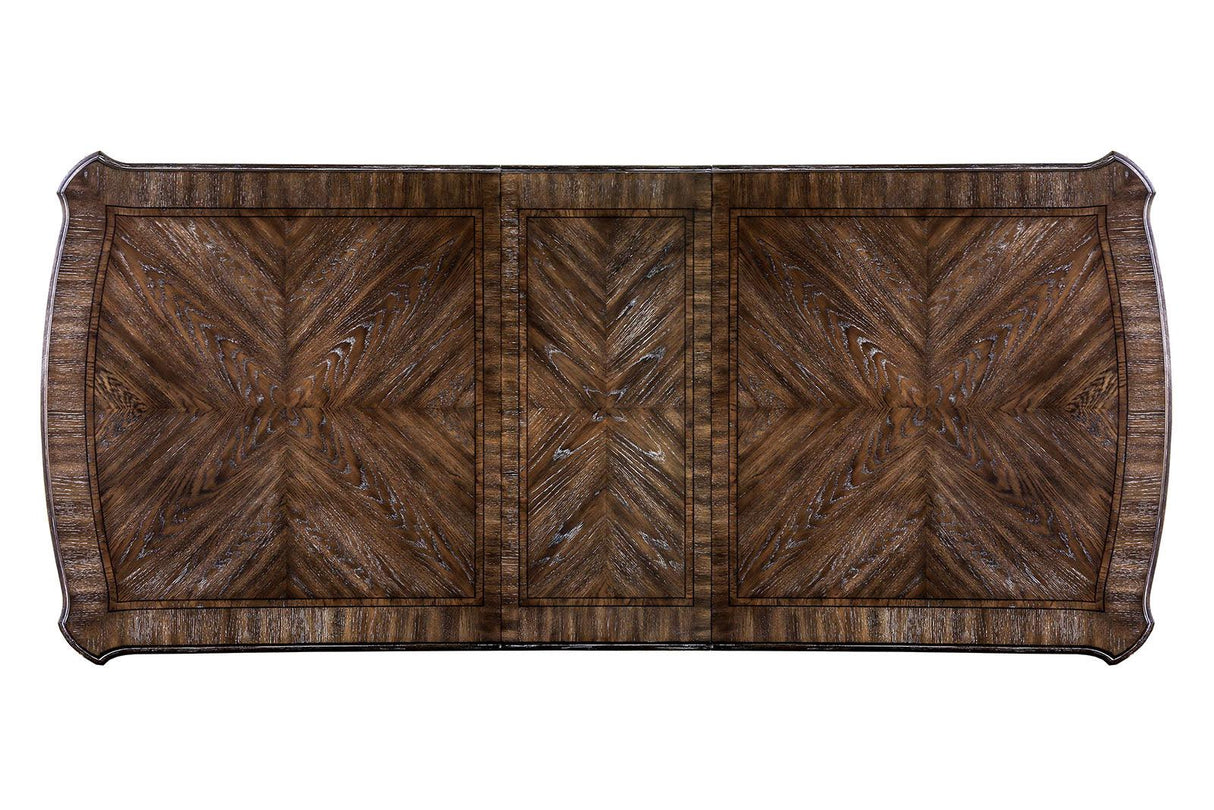 Arcadia Rustic Natural Tone/Ivory Dining Table by Furniture of America at Eve Furniture