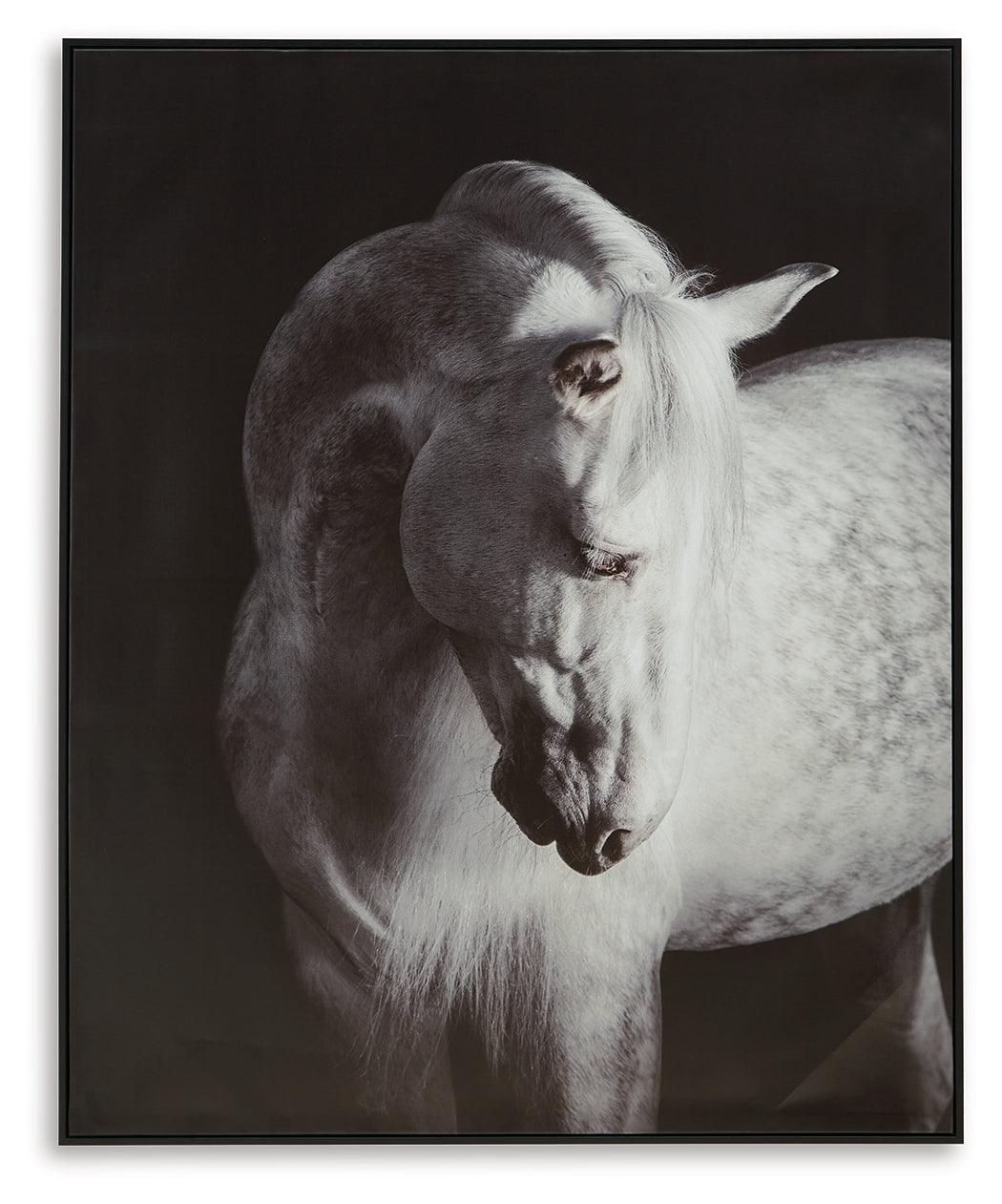 Archerwick Black/White Wall Art by Ashley at Eve Furniture