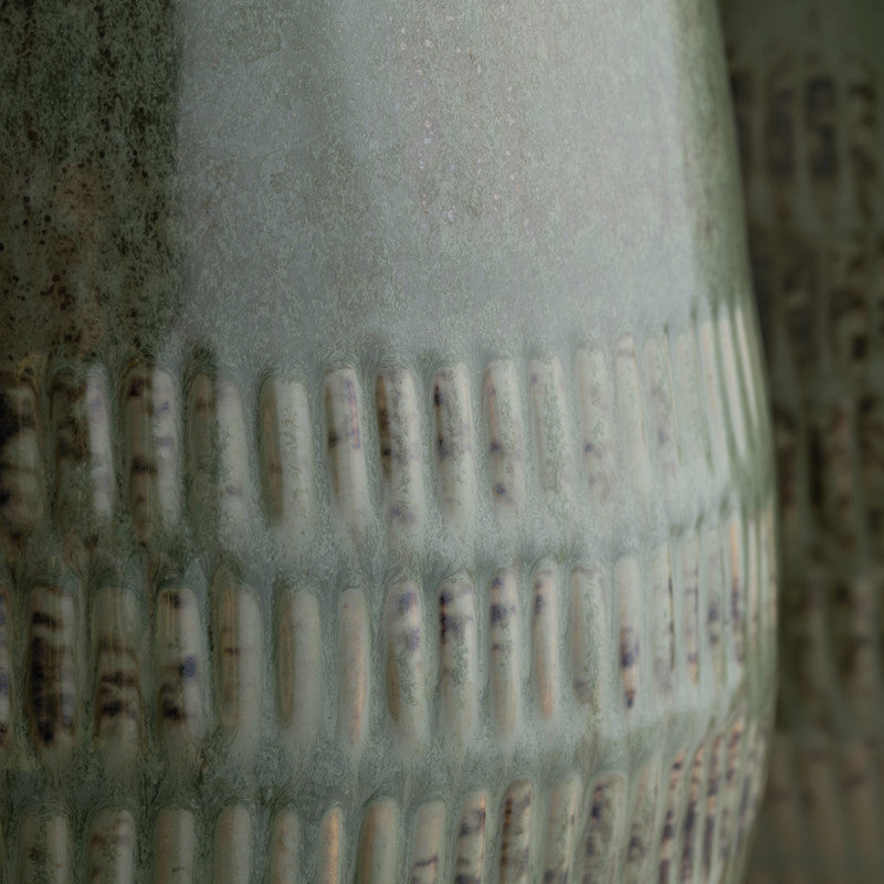 Arden Sage Green 2 Piece Ceramic Vases by Crestview at Eve Furniture