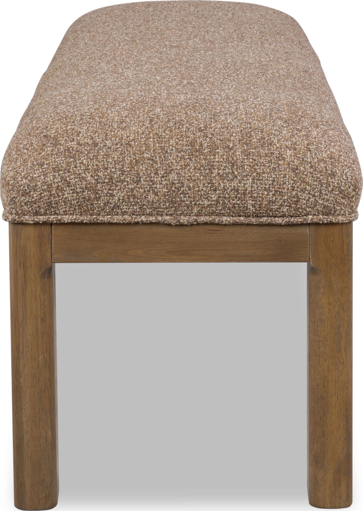 Arden Tavern Brown Upholstered Bench by Modus Furniture at Eve Furniture