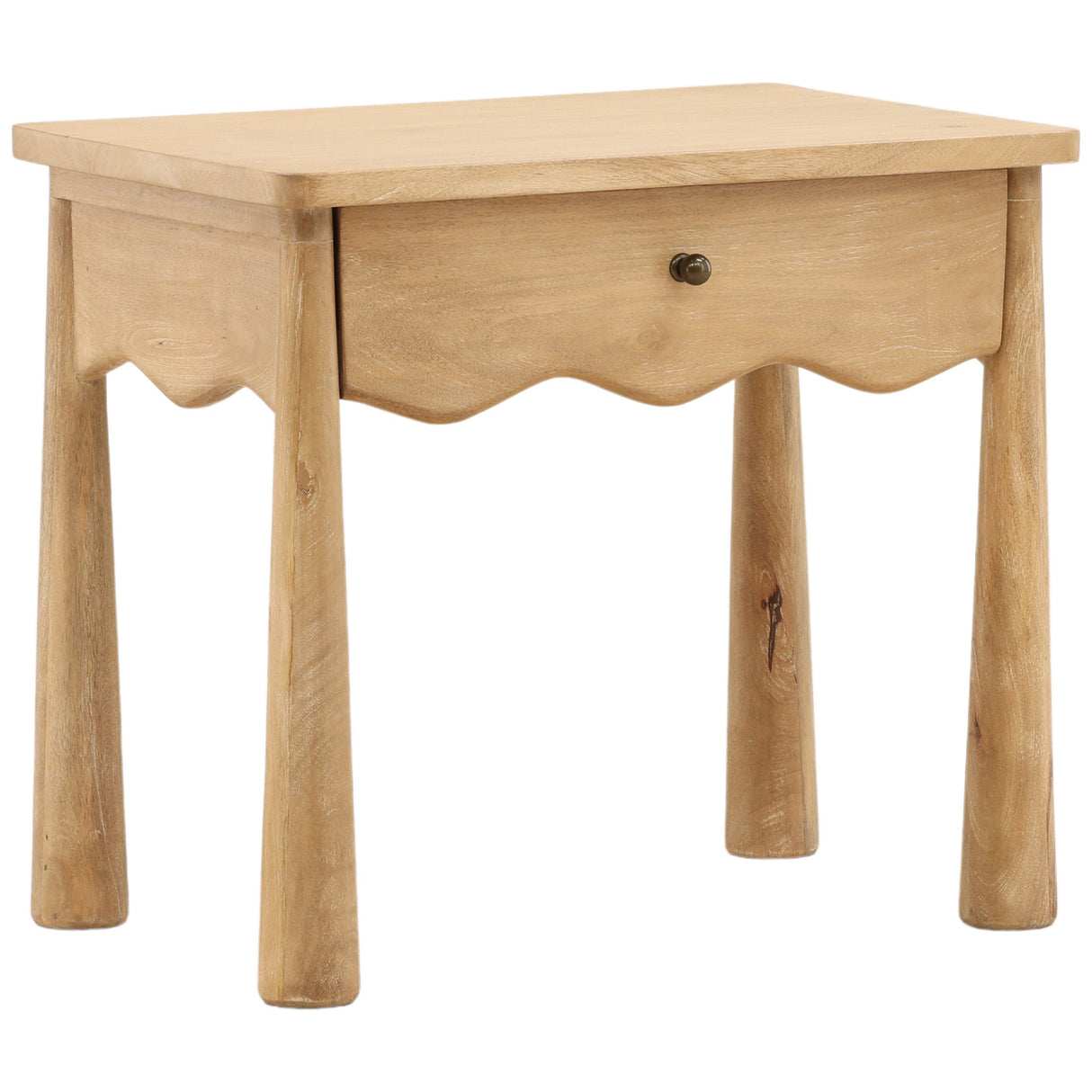 Ardena Nightstand, Light Natural by Dovetail at Eve Furniture