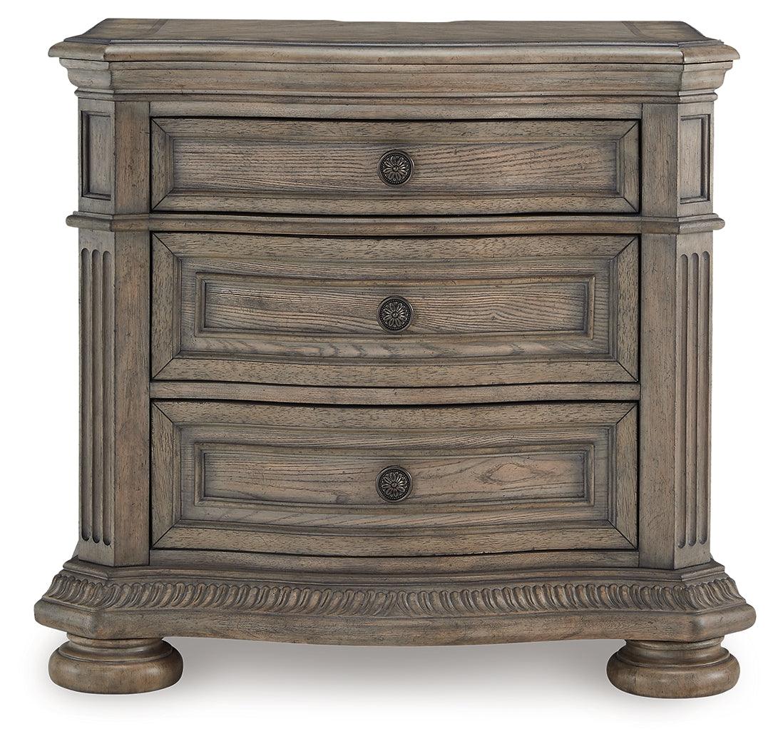 Ardenfield Light Brown Nightstand by Ashley at Eve Furniture