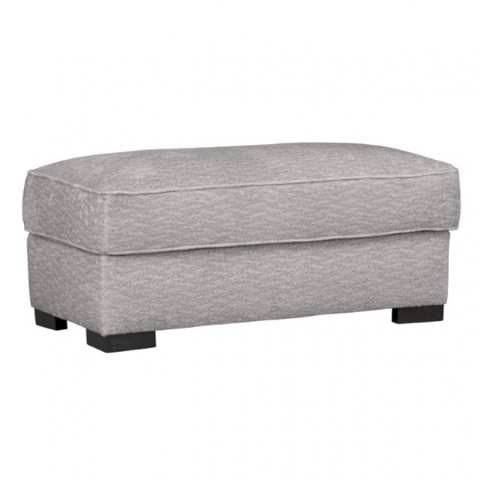 Ardenfold Gray Ottoman by Furniture of America at Eve Furniture