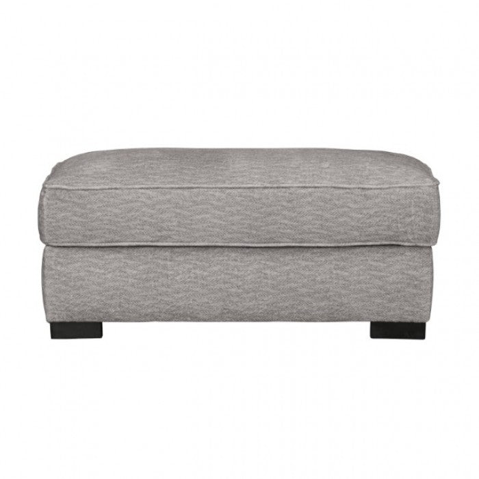 Ardenfold Gray Ottoman by Furniture of America at Eve Furniture