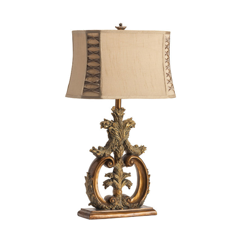 Aria Gold Table Lamp (Set of 2) by Crestview at Eve Furniture