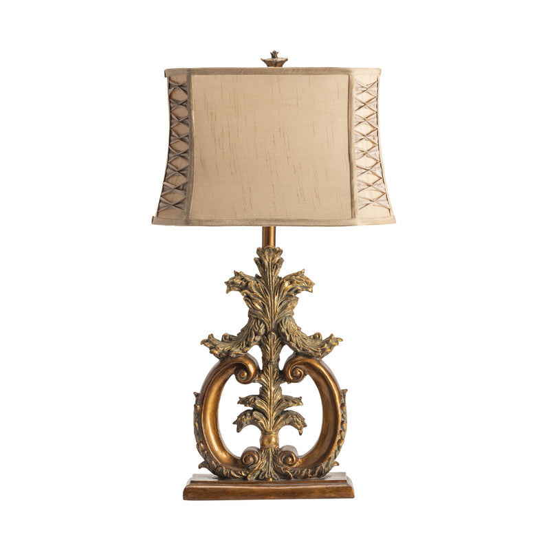 Aria Gold Table Lamp (Set of 2) by Crestview at Eve Furniture