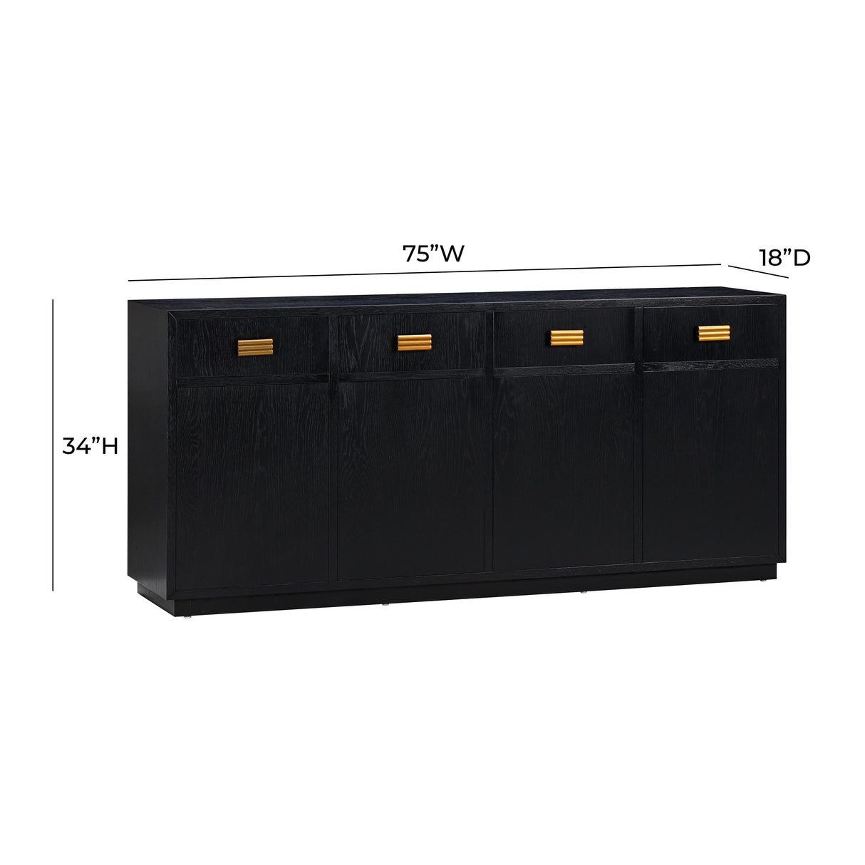 Aria Oak Buffet by TOV Furniture at Eve Furniture