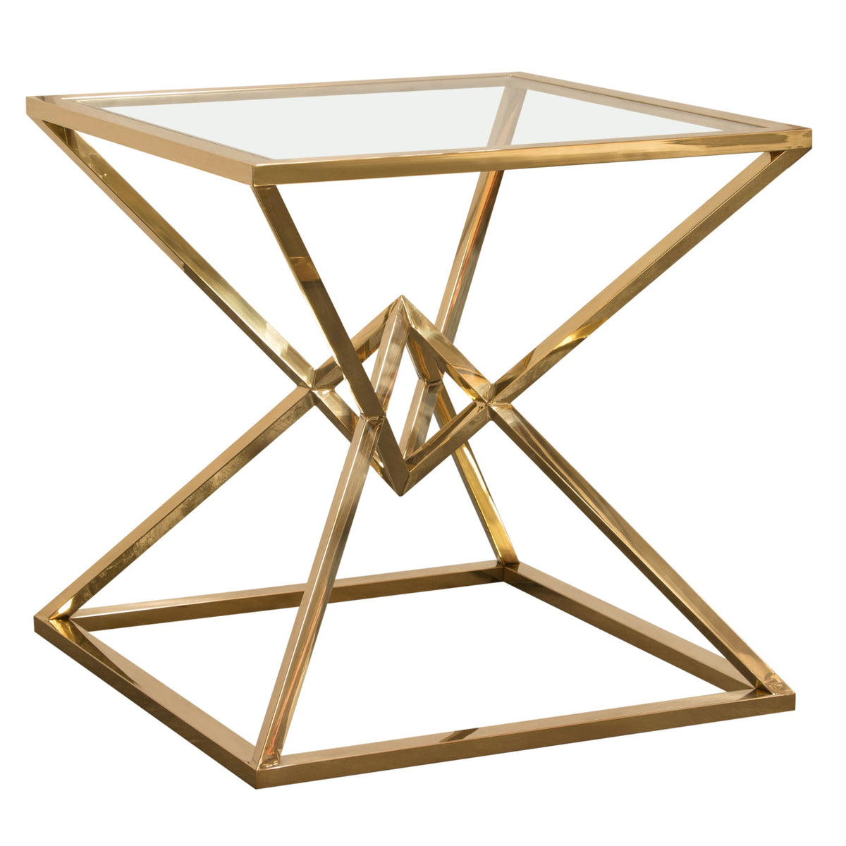 Aria Square End Table by Diamond Sofa at Eve Furniture