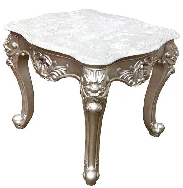 Ariel Transitional Silver Wood Finish Living Room Set by Cosmos Furniture at Eve Furniture