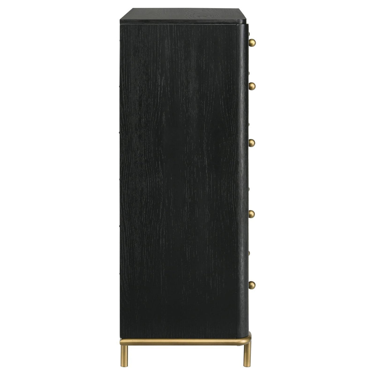 Arini 5-drawer Bedroom Chest Black by Coaster at Eve Furniture