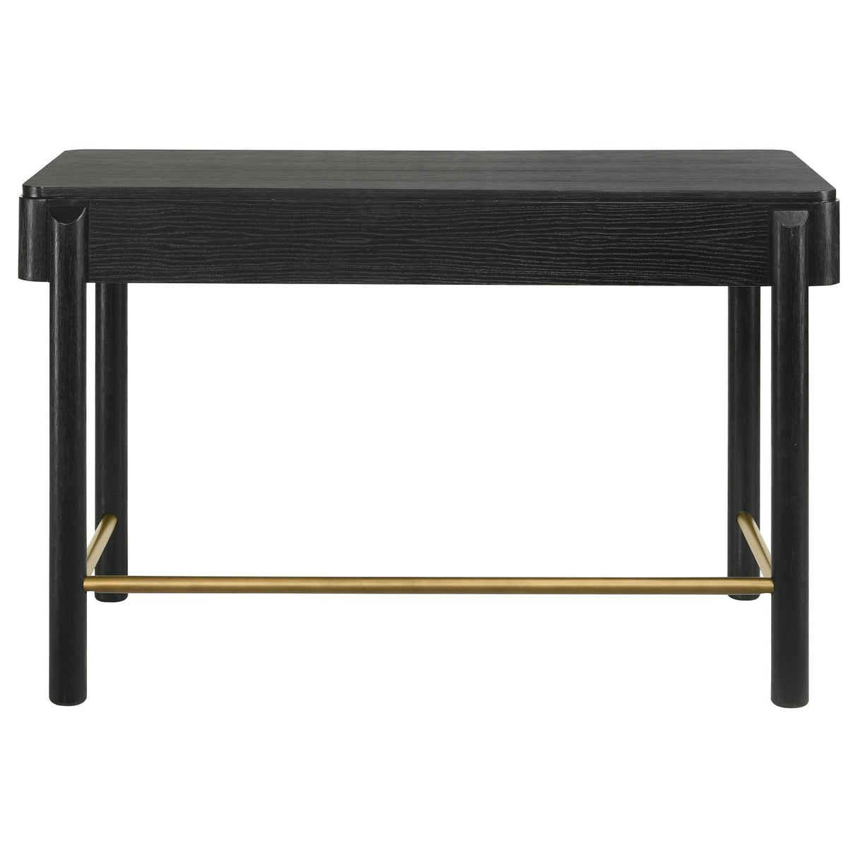 Arini Black 2-drawer Vanity Desk Makeup Table Black by Coaster at Eve Furniture