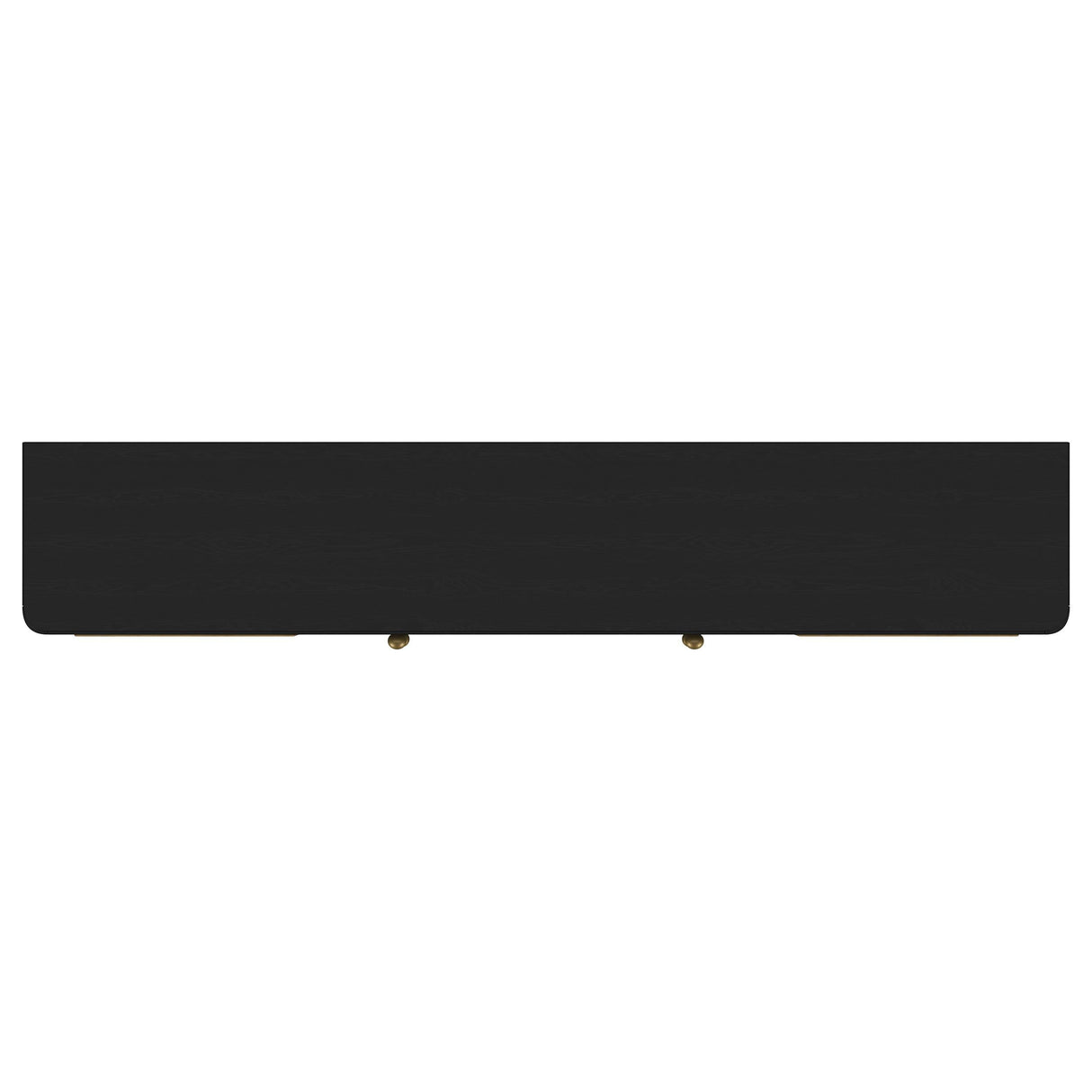 Arini Black Rattan Cane 2-Door TV Stand Media Console by Coaster at Eve Furniture