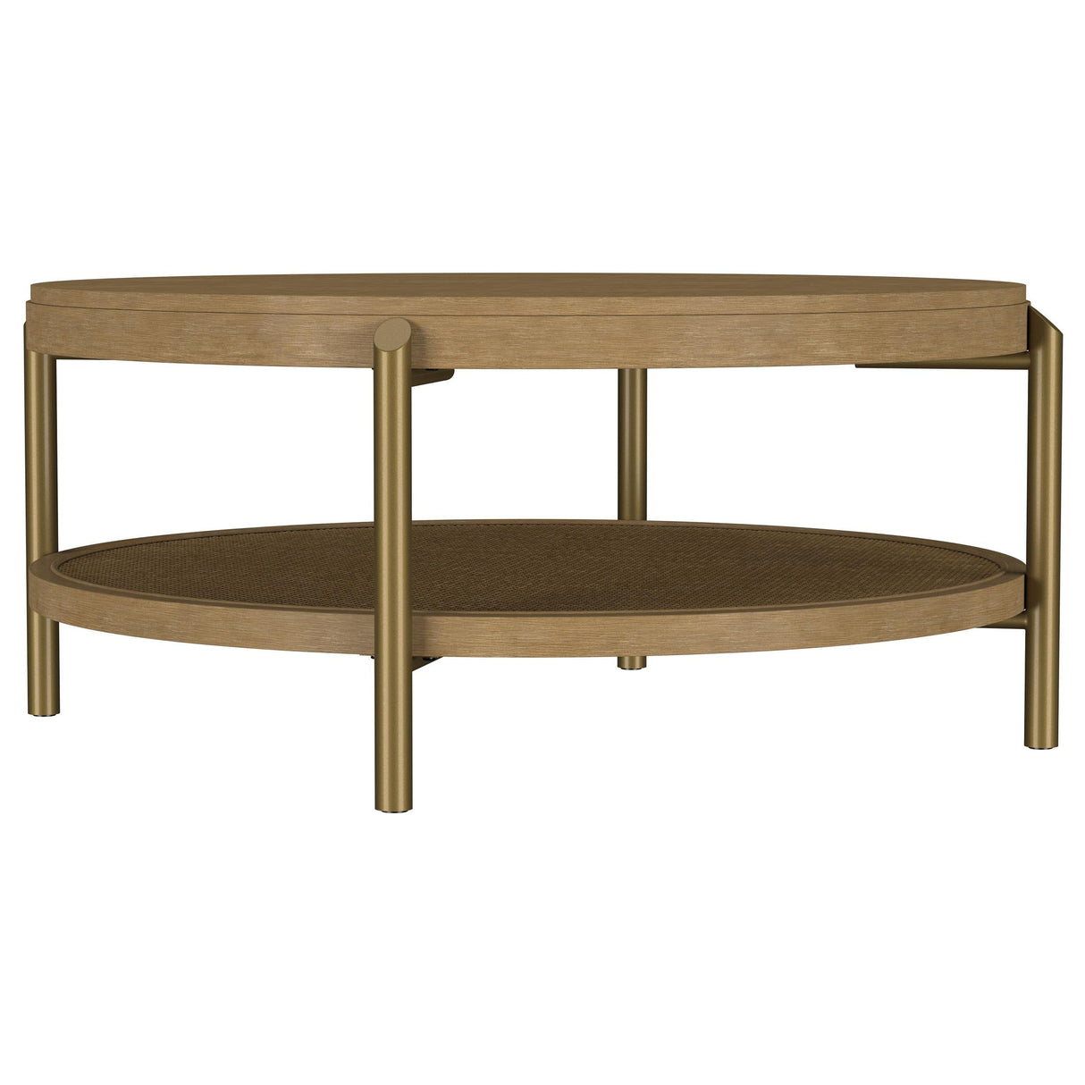 Arini Sand Wash 2-Piece Round Coffee and End Table Set by Coaster at Eve Furniture