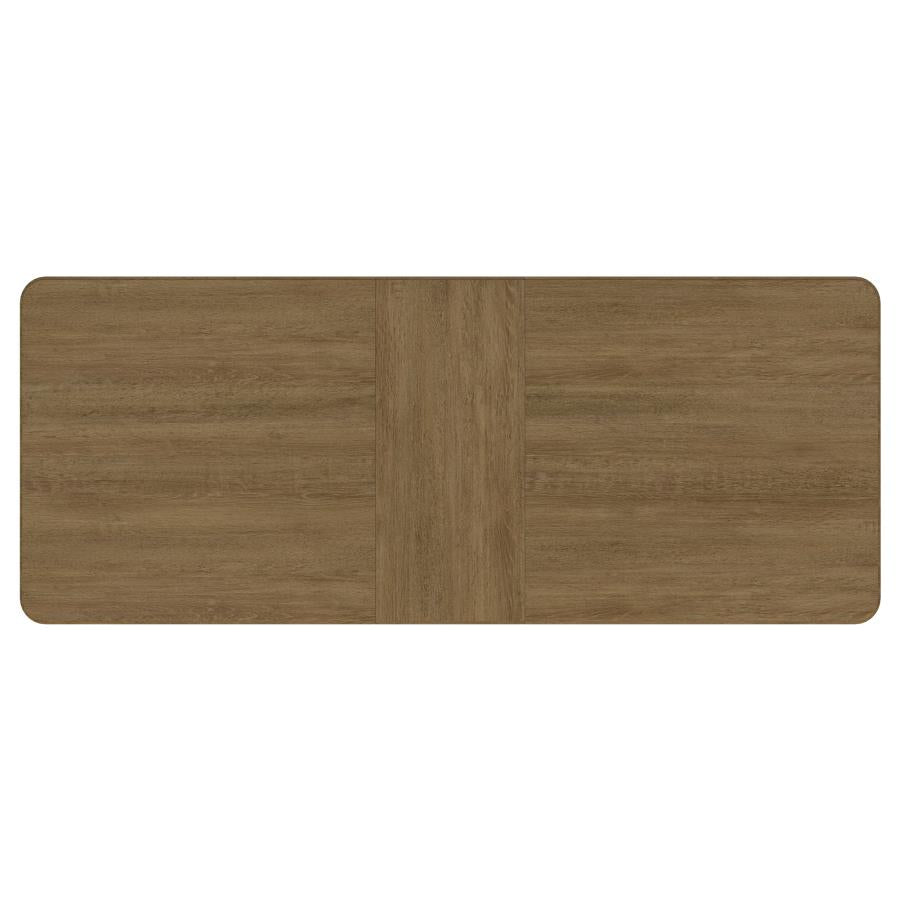 Arini Sand Wash 5-Piece Extension Leaf Dining Table Set by Coaster at Eve Furniture