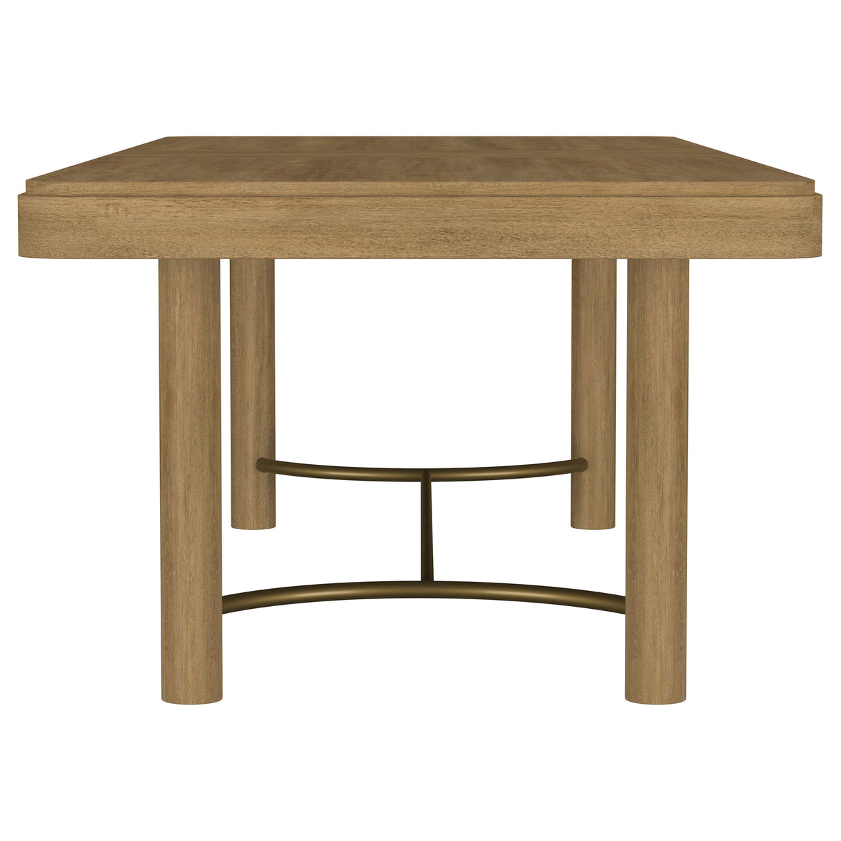 Arini Sand Wash 7-Piece Extension Leaf Dining Room Set by Coaster at Eve Furniture