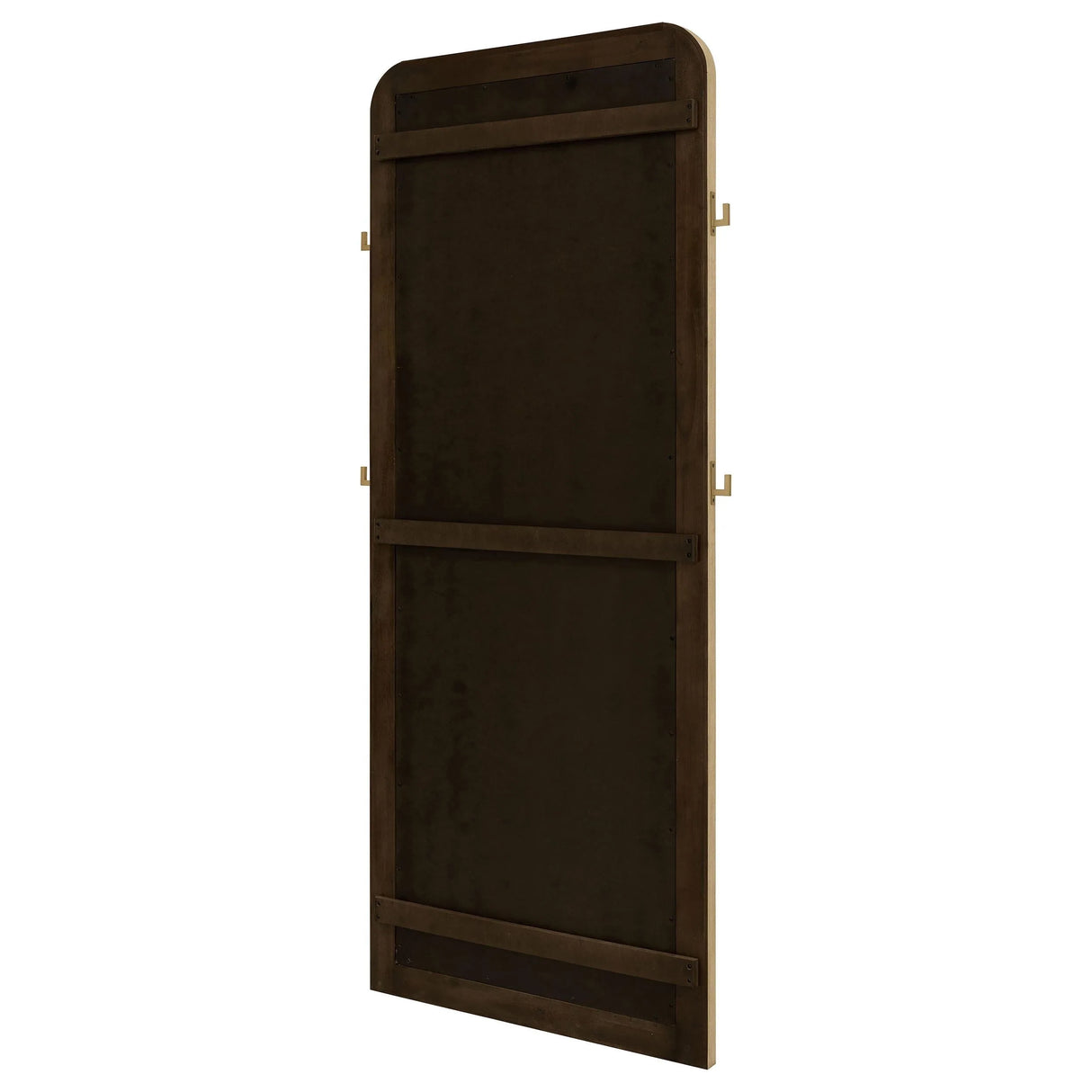 Arini Sand Wash Cane Weave Full Length Standing Floor Mirror by Coaster at Eve Furniture