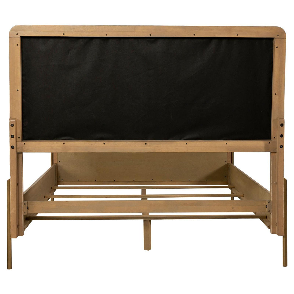 Arini Sand Wash/Gray Upholstered Eastern King Panel Bed by Coaster at Eve Furniture