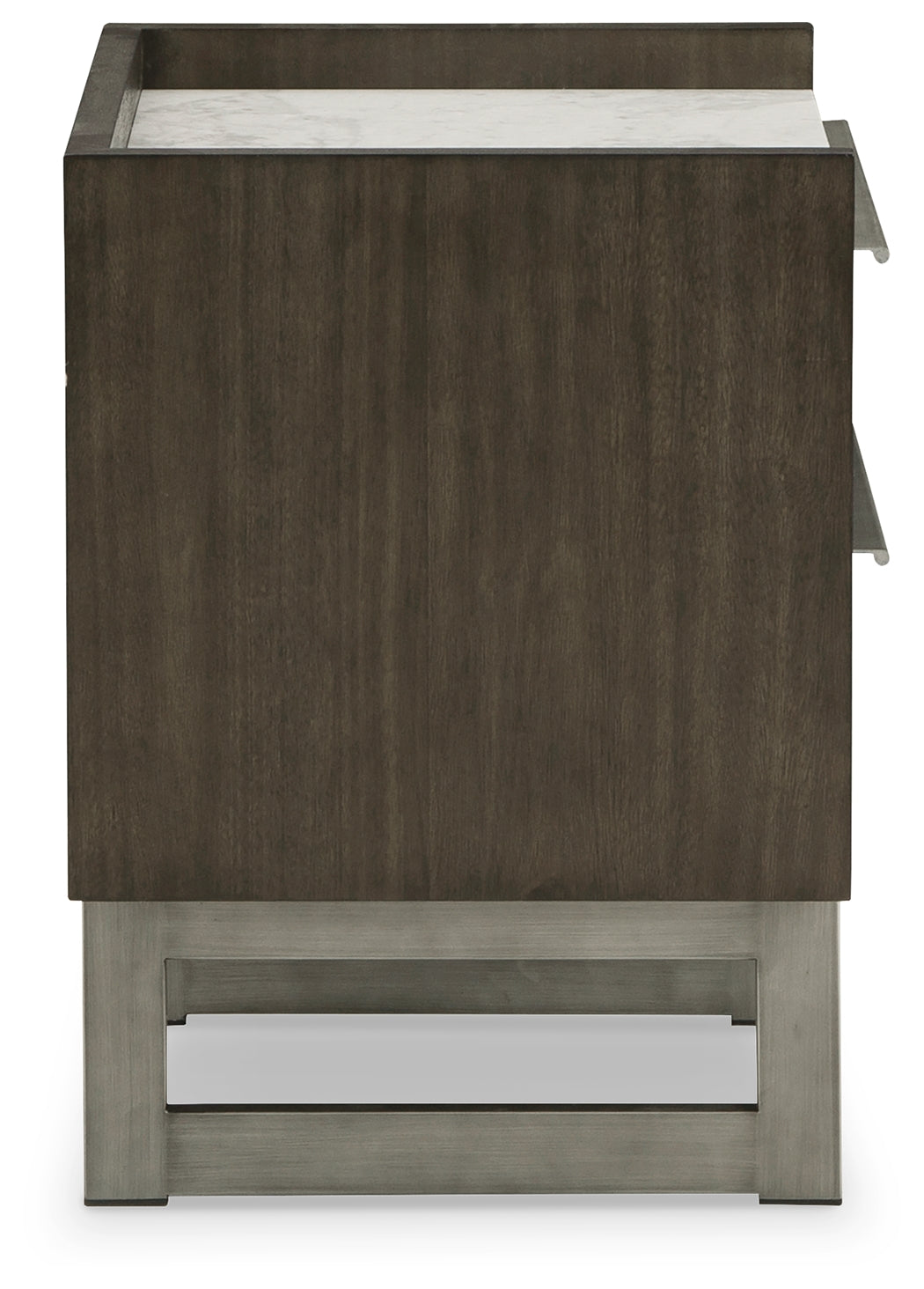 Arkenton Grayish Brown/White Nightstand by Ashley at Eve Furniture