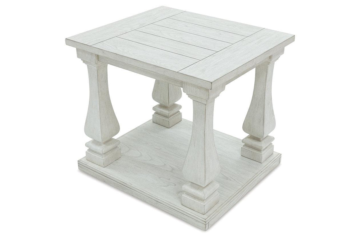 Arlendyne Antique White Coffee Table and 2 End Tables by Ashley at Eve Furniture