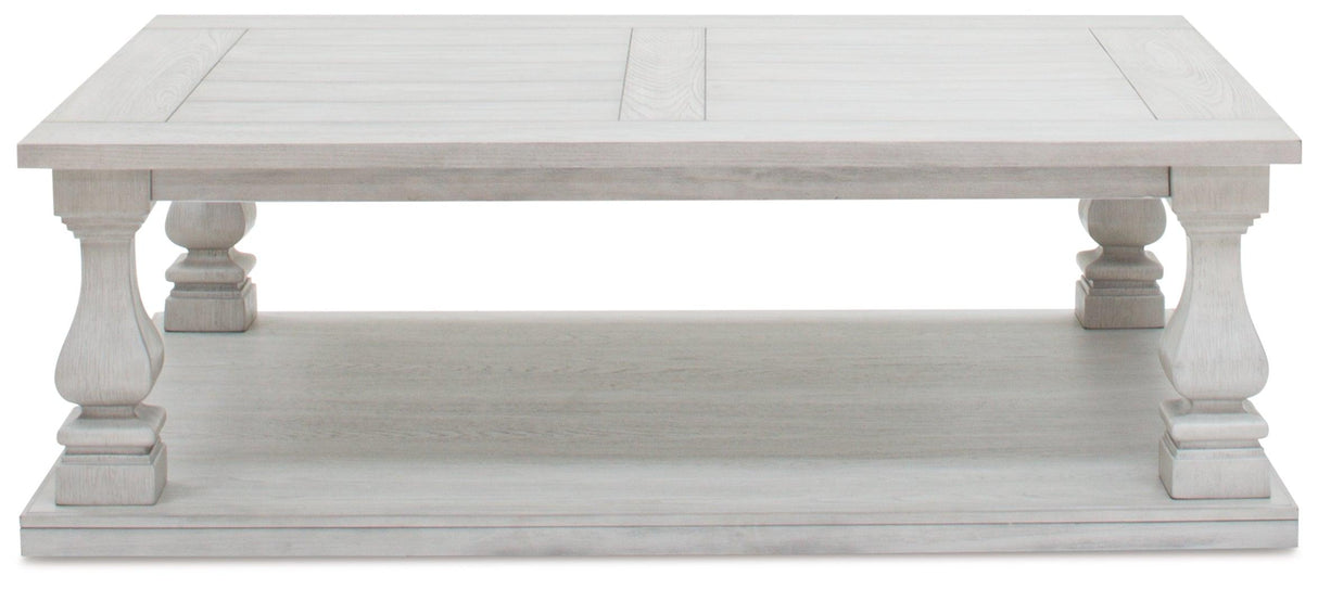 Arlendyne Antique White Coffee Table by Ashley at Eve Furniture