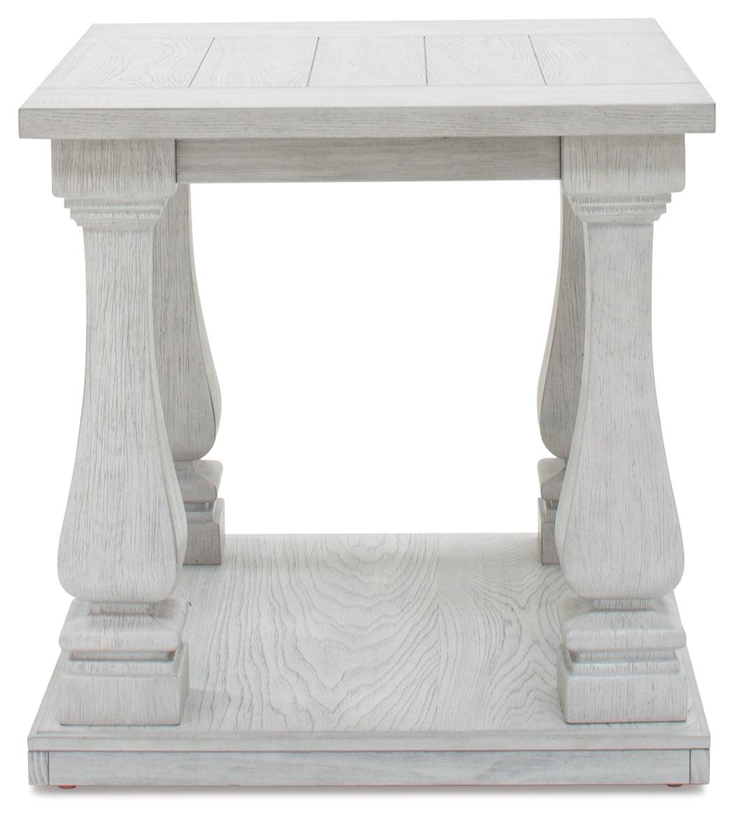 Arlendyne Antique White End Table by Ashley at Eve Furniture