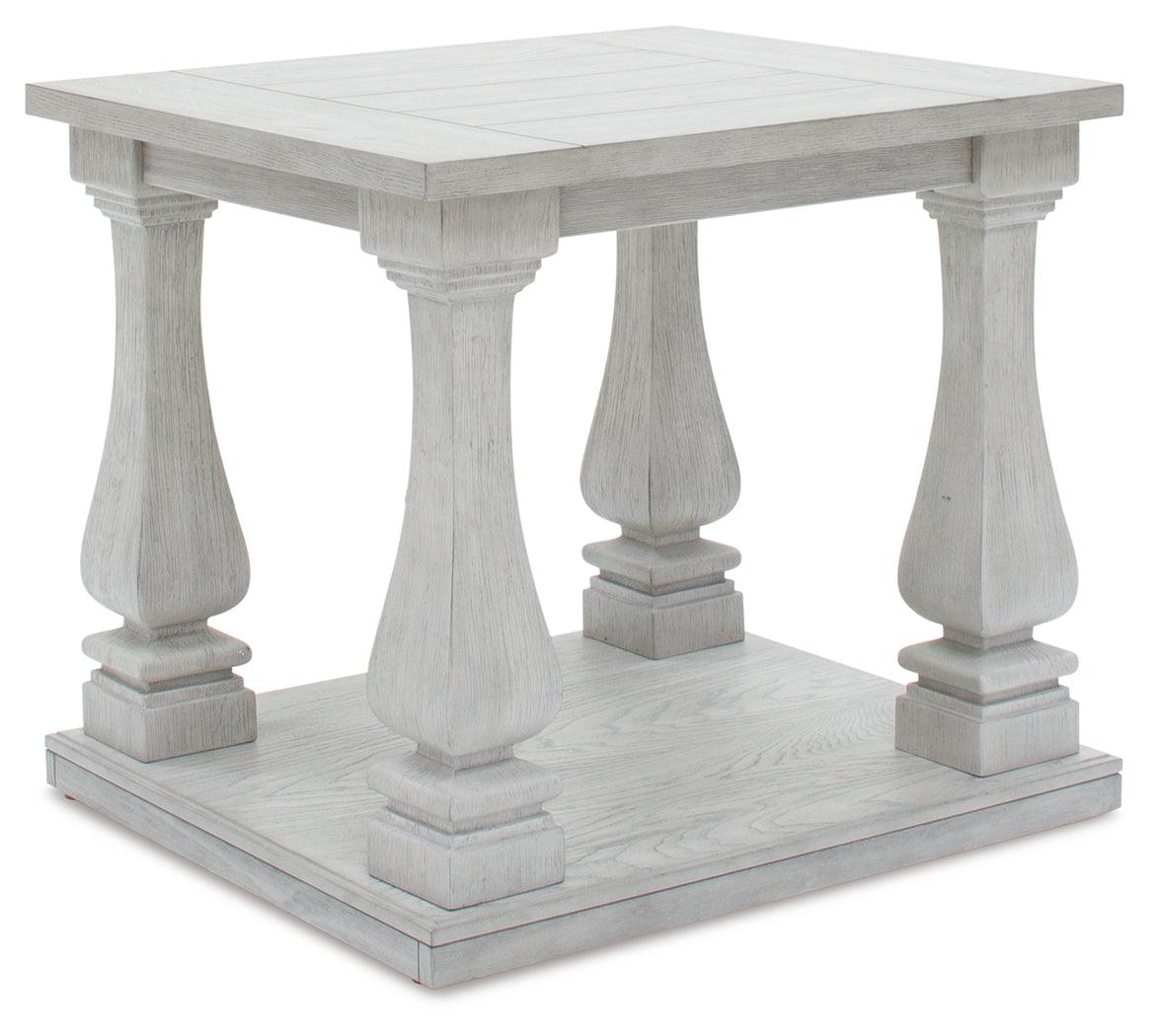 Arlendyne Antique White End Table by Ashley at Eve Furniture