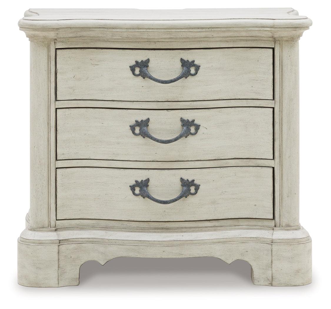 Arlendyne Antique White Nightstand by Ashley at Eve Furniture