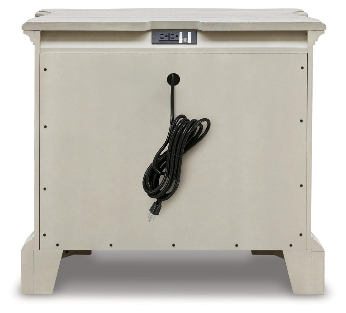 Arlendyne Antique White Nightstand by Ashley at Eve Furniture