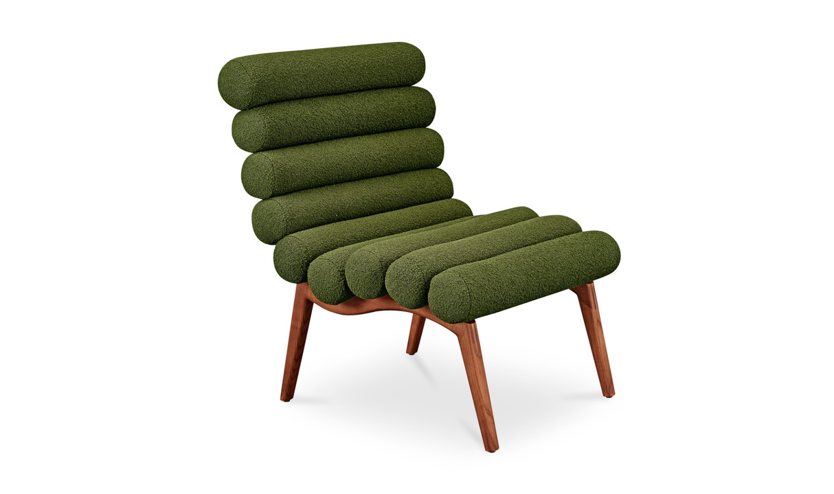 Arlo Accent Chair Dark Green by Moe's Home at Eve Furniture
