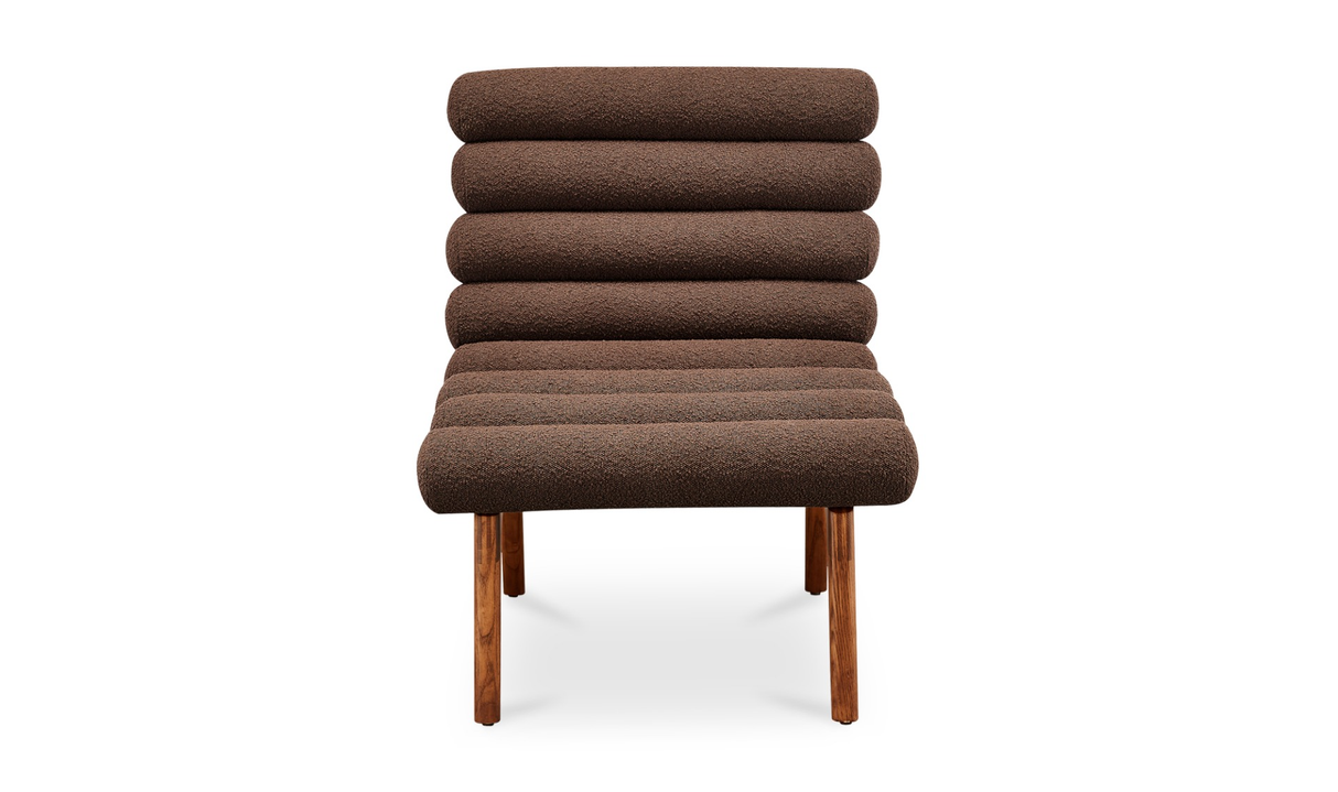 Arlo Accent Chair - Deep Brown by Moe's Home at Eve Furniture