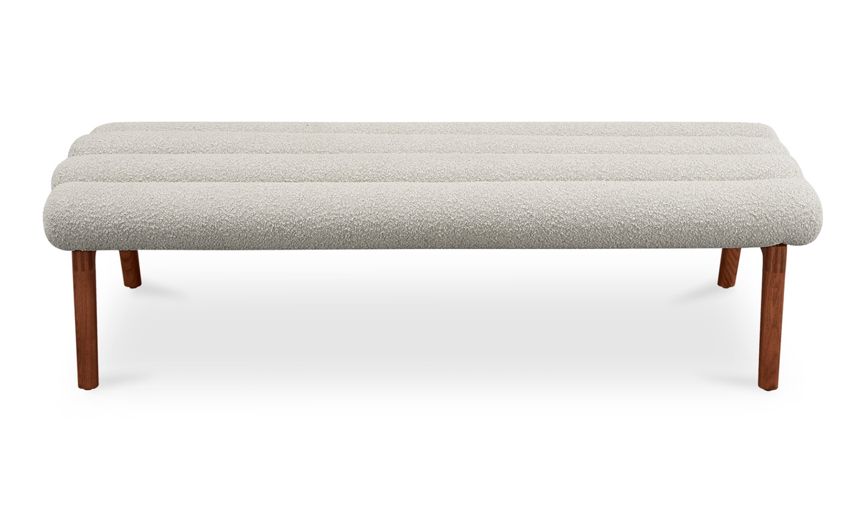 Arlo Bench - Off White by Moe's Home at Eve Furniture