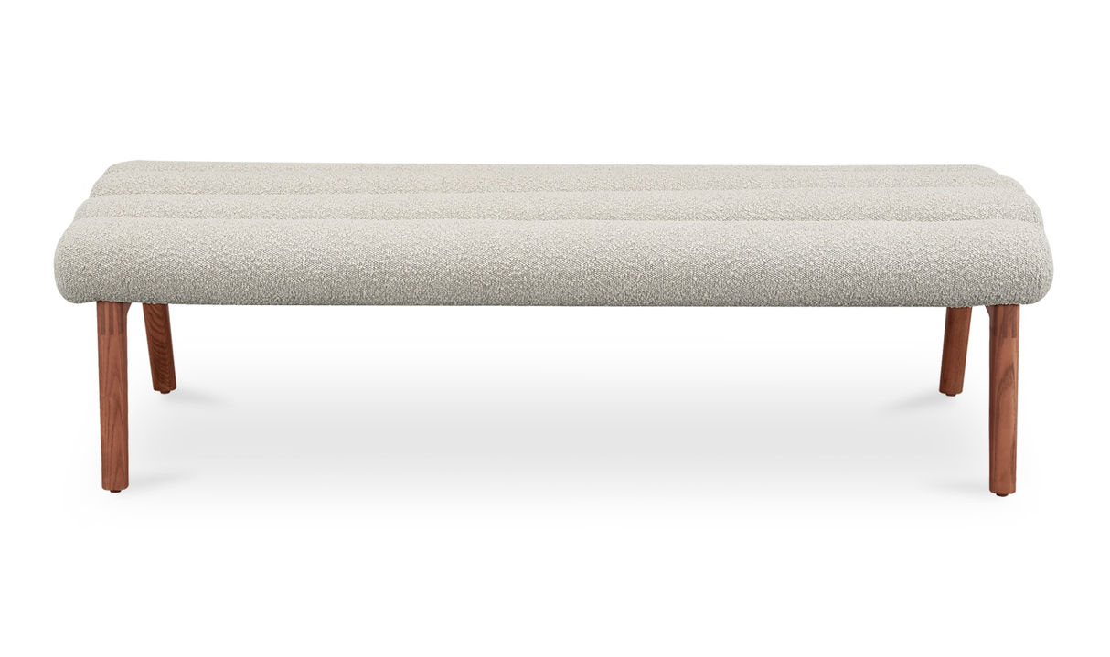 Arlo Bench - Off White by Moe's Home at Eve Furniture