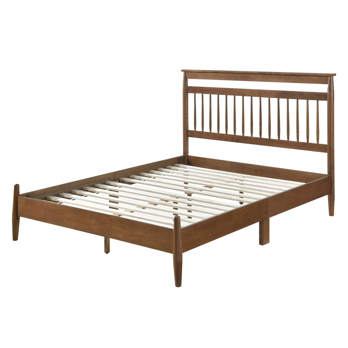 Arlo Chestnut Eastern King Platform Bed by Homelegance at Eve Furniture