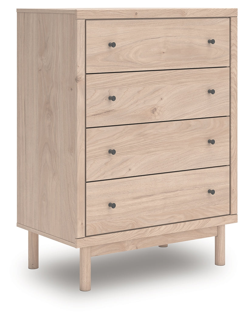 Arloster Tan Chest of Drawers by Ashley at Eve Furniture