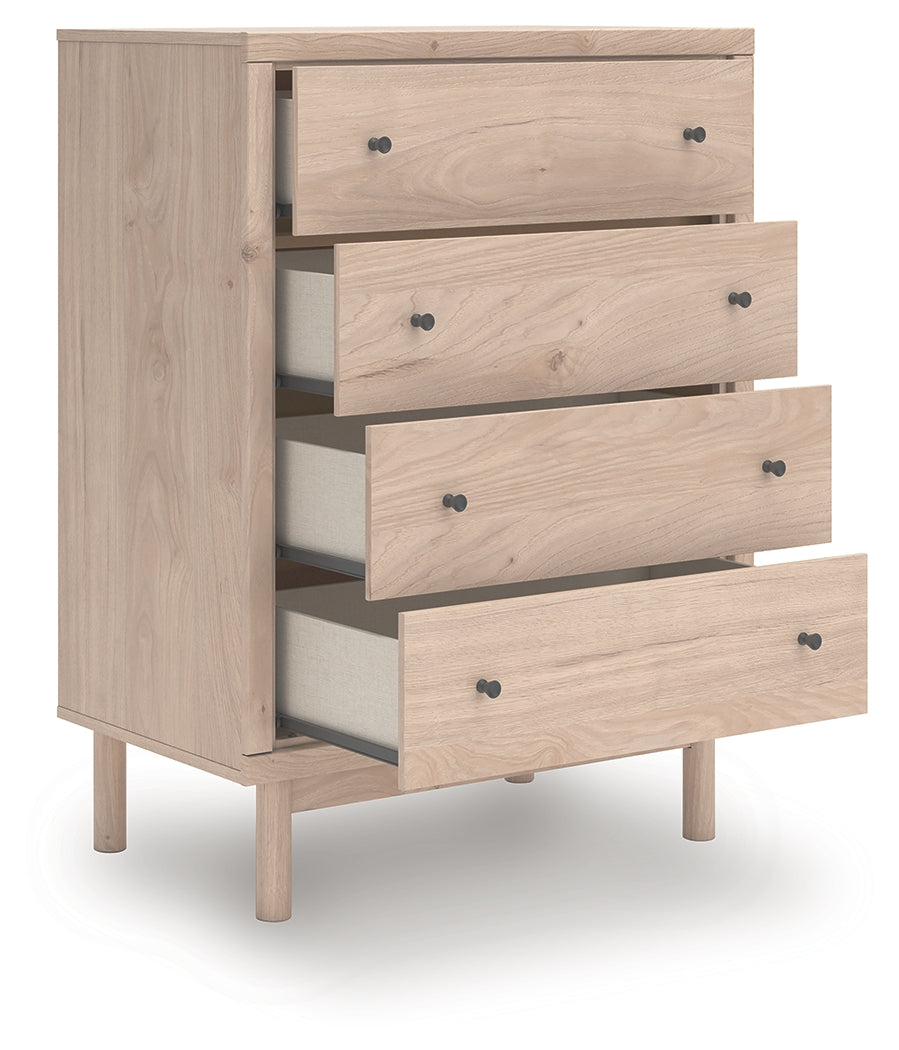 Arloster Tan Chest of Drawers by Ashley at Eve Furniture