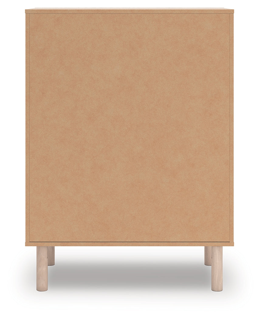 Arloster Tan Chest of Drawers by Ashley at Eve Furniture
