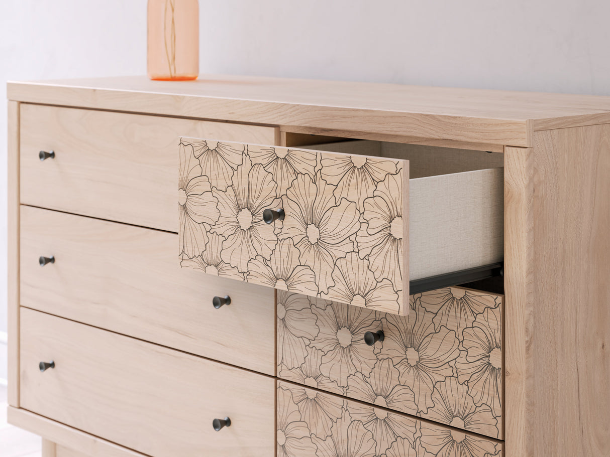 Arloster Tan Dresser by Ashley at Eve Furniture