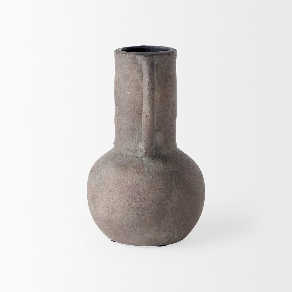Armani 6.7H Brown-Gray Double Ear Vase by Mercana at Eve Furniture