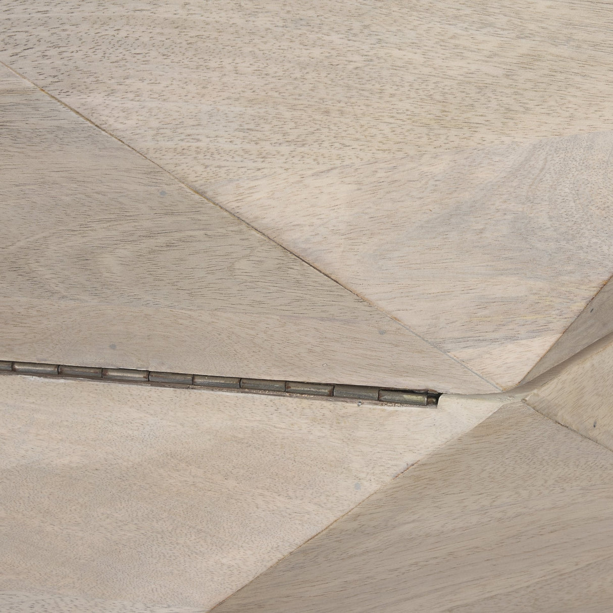 Arreto 36" Hexagonal Hinged Solid Wood Top and Base Coffee Table by Mercana at Eve Furniture