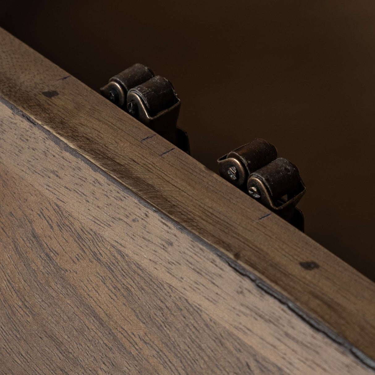 Arreto 48" Hexagonal Hinged Solid Wood Top and Base Coffee Table by Mercana at Eve Furniture