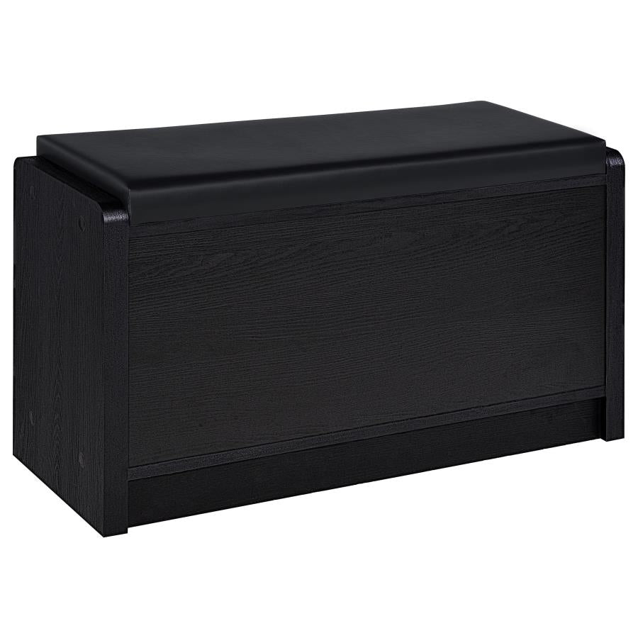 Arrington Black Storage Bench by Coaster at Eve Furniture