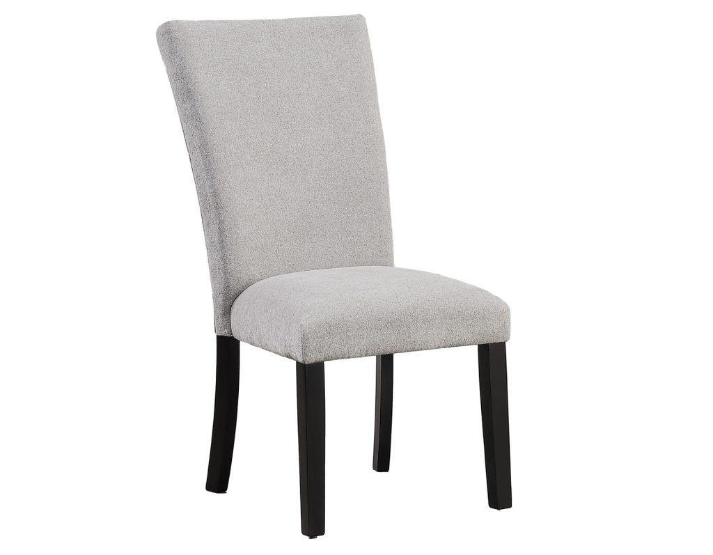 Artemis Gray Chenille Side Chair