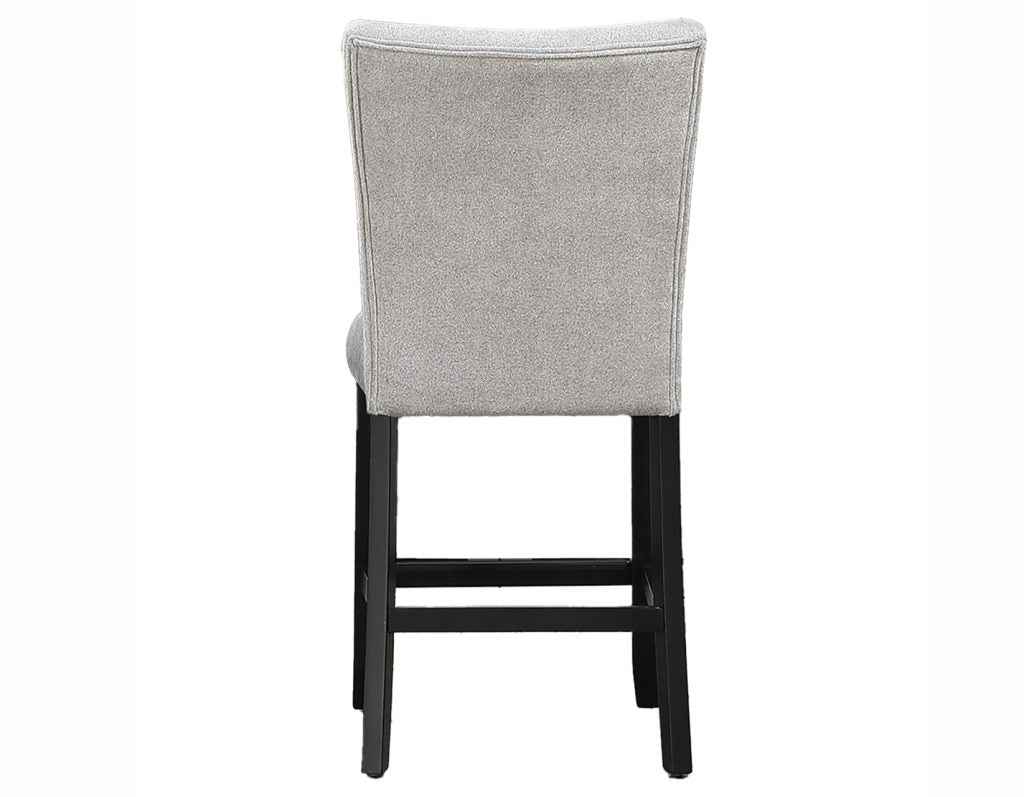 Artemis Gray Chenille Velvet 24″ Counter Stool by Steve Silver at Eve Furniture